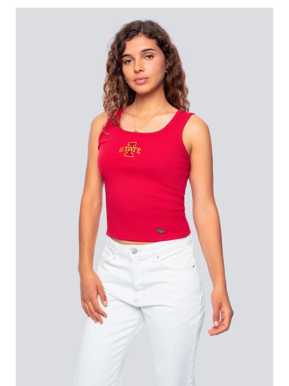 Iowa State (ISU) Hype & Vice Red Ribbed Tank